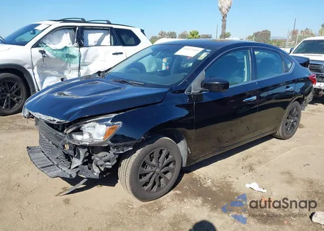 2018 Nissan Sentra S из США, поврежденный, VIN 3N1AB7AP3JY249602